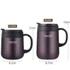 Vendita Pinkah Coffee Thermo Mug 350ml 0ml Office Vacuum Flasks Home Thermos Cup con manico isolato come regalo 211109