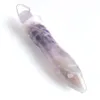 WOJIAER Natural Stone Pendants & Necklaces for Dowsing Cone Reiki Stone Amulet Pendule Divination Jewelry With chain DBE900