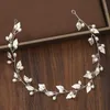 Other Bridal Headbands Wedding Hair Accessories Tiara Rhinestone Pearl Headband Women Jewelry Bride Handmade Accesories