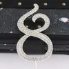 Number Cake Rhinestone 0-9 Diamond Numbers Birthday Anniversary Party Cakes Decoration Tools Baking Wedding Decoration 20220223 Q2