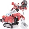 AOYI Cool 8 IN 1 Oversize Devastator Trasformazione Giocattoli Ragazzo Anime Gancio Action Figure Robot Auto Ingegneria Modello di veicolo Bambini 210830
