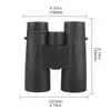 Low Light Level Night Vision Straight Tube Binocular Optical Glass Hand Held Telescope With Anti Skid Texture Lenses