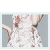 Women Summer Luxury Jacquard Dress Festa Elegant Cocktail Party Robe Femme Vintage Designer Tank Dresses Vestidos 210603