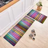 Carpets Nordic Style Kitchen Mat Absorbent Non-slip Floor Balcony Simple Long Splicing Rug Wood Plank Pattern280P