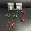 Fidget Toys Cadeau de Noël Chaîne Mech déformée Spinner à main en alliage de zinc Métal Fidget Fingertip Gyro Spinning Top Décompression Anxi5497811