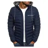 Sweats à capuche pour hommes Sweats SpaceX Veste d'hiver Cachemire chaud Slim Casual Down Coat Sports Top Épaissir Surdimensionné