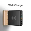 3 em 1 carregador sem fio USB Tipo C Power Capacidade real Univerna 10000mAh Portable PowerBank Charger para Samsung