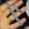 Braccialetti tennis Gioielli 20 Stile Scintillante Lusso 925 Sterling Sier Mti Forma Topazio bianco Cz Pietre preziose Donne Matrimonio Brac258h