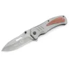 Strider-F72 Sopravvivenza Coltello OEM Acciaio + Manico in legno Coltelli da caccia di sopravvivenza all'aperto Caccia al campeggio Coltelli tascabili pieghevoli multifunzionali