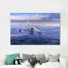 Cool avion toile peinture HD imprimé décor à la maison oeuvres murales pour salon photos décoration