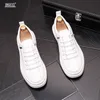 Nya Klänningskor Scarpe Uomo Cuoio Chaussures Hommes en Cuir Luxe Men Loafer Mannen Schoenen Mäns Casual Shoe Zapatos Hombre A6