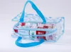 الأزياء نقطة النساء السفر شفافة pvc حقائب التجميل الأزياء للماء neceser ماكياج الحقيبة غسل أدوات الزينة حمل حقيبة