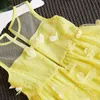 Crianças Dança Vestidos para meninas verão sem mangas moda amarelo vermelho bebê criança menina princesa vestido de laço vestido de aniversário presente g1129