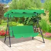 Camp Furniture 3 Seat Swing Canopies Cushion Cover Set Patio Chair Hammock Replacement Waterproof Garden Outdoor