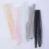 Fashion Star Moon Tulle Socks Kvinnor Transparent Kvinna Strumpor Kvinnor Ultra-Tunna Chiffion Socks Lång Klänning Streetwear Calcetines 211204