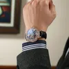 Orologi da polso Orologio meccanico da uomo Hollow Trasparente Sport Fashion Regalo Luminoso Designer Luxury Relojes Para Hombre 2022