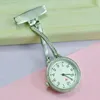 Fob Nurse Pocket Watch Fashion Quartz Watches Time Crystal Diamond Women Men Clock Brooch Medical Rose Gold Silver Timer