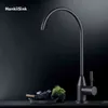 Matte Black Direct Drinking Faucets Stainless Steel Kitchen Tap For Anti-Osmosis Purifier Water And Kitchen Sink Faucet 211108