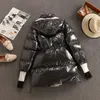 Cotton dress women's middle and long style foreign cute Korean loose hooded thickened winter bread coat 210514