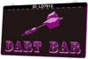 LD7912 Beer Bar Club Darts Light Sign 3d Grawerowanie