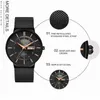 Kobiety zegarki najlepsze marka luksusowe wodoodporne ultra cienkie daty zegar samic stalowy pasek swobodny kwarc zegarek na nadgarstek+pudełko