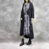 Johnature Style Casual Linen Original Coat Literary Women Trench Spring Autumn Long Sleeve Plus Cardigan Female Trench 210521