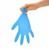 Wegwerp handschoenen blauw latex gratis poeder-free examenhandschoen kleine medium grote S XL thuis werk man synthetische nitril 100 50 20 stks