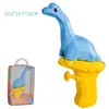 DHLpopular Pistolet à eau jouet dinosaure enfants été plage push type dessin animé tyrannosaure