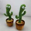 Pianta di farcito Musica Simulazione morbida Peluche Doll 120 Italiano Canzoni Dance Cactus Giocattoli M3469-1