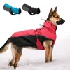 Veste d'hiver pour animaux de compagnie, manteau chaud pour gros chien, vêtements réfléchissants, tenue réglable pour animaux de compagnie, vêtements pour berger allemand de taille moyenne et grande 220104