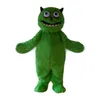 trajes da mascote alienígena verde