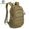 15L軍の軍隊バックパックトレッキングバッグ迷彩リュックサックMolle Tactical BagキャンプSAC DEスポーツ旅行バックパックY0721