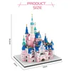 6300pcs City Famous Architectuur Mini Diamant Castle Building BlocksFriends Princess Amusement Park House Mattoni Giocattoli per ragazze X0902