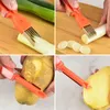 Vegetabilisk peeler 3 i 1 Fruit Grater Shredder Potato Carrot Planer Köksartiklar