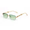 Designer Sunglasses retro eyeglass Frameless Ornamental Golden Silver Grey Brown glasses bulk whole brands Eyeglasses frames m305c