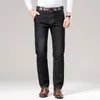 Установленные зимние джинсы мужчин новая бренда плюс бархат толстый и теплый молодежный джинсовый джинсы Классический пояс 210330