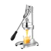 Rostfritt stål Citrusfrukter Squeezer Machine Orange Citron Juicer Fruktpressningsmaskin Tryck Hem Kommersiell