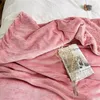 Couvertures rose princesse grand chaud épais Sherpa jeter couverture couverture réversible floue microfibre canapé pour lit canapé luxueux