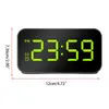 Other Clocks & Accessories LED Digital Voice Control Alarm Clock Dual USB Powered Snooze Brightness Adjust