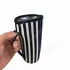 Beisebol Tumbler Carrier Bolsa Neoprene Sacos de Manga Isolada Capa para 30oz Copo De Café De Café Garrafa de Água com Levadeira Daj386