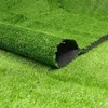 Decorative Flowers Wreaths 1Pcs Artificial Grassland Simulation Moss Lawn Turf Fake Green Grass Mat Carpet DIY Micro Landscape H7201893