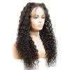 Cambodian Water Wave Lace Front Wigs for Women Natural Color Remy Human Hair Wig Pre Plucked