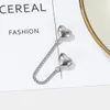 2019 Fit Sterling Sterling Silver Bracciale Cry Crystal Safety Catena Clip Clip Clip Clip Adatta Bracciale Coach Riperti XMA3042410