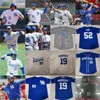 Niestandardowe UK Kentucky Wildcats Szyte Baseball Jersey 50 Mason Hazelwood 14 Zack Thompson 5 T.J. Collett 18 A. J. Reed 2 Austin Schultz 28 Oraj Anu 1 John Rhodes 47 Ryan Ritter