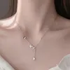 Chokers 925 Серебряное ожерель