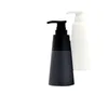 200ml 350ml PET cone shape sub bottle pressing facial cleanser shampoo hand sanitizer removable lotion bottles