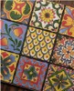 Keramikfliesen in neun Palastfarben, nordische spanische amerikanische Küche, Badezimmer, antike Bodenfliese, 300 mm