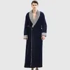 Women's Sleepwear Qiu Dong Flannel Couples Robe Men's Upset Bathrobe Pajamas