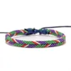 Bracelets de vêtements tissés à la main Accessoires Cadeaux Traité Bouton de corde de cordon de cordon de coton