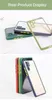 Custodie trasparenti con cornice in Silicone antiurto per Xiaomi Mi 10T Lite 11 10 Redmi Note 9 8 Pro 9S 9A POCO M3 X3 NFC Cover rigida trasparente